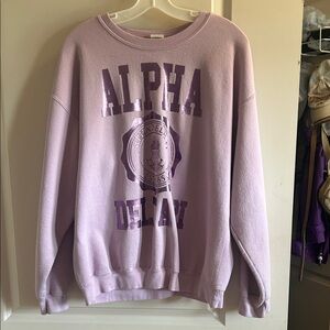 Gildan Lavender Crew Neck Sweatshirt